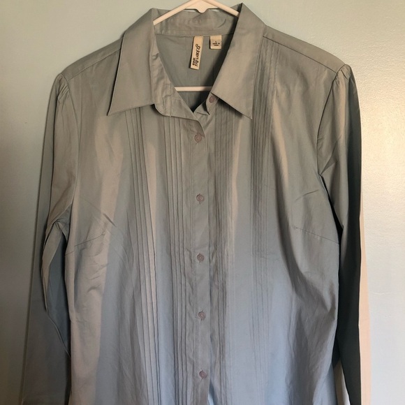 St Johns Bay stretch size large button down shirt - Picture 4 of 10